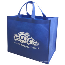 Wholesale custom printed promotional pp non-woven tote shopping bags